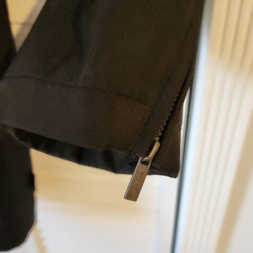 Calvin Klein Medium Weight Winter Jacket Black Ho… - image 7